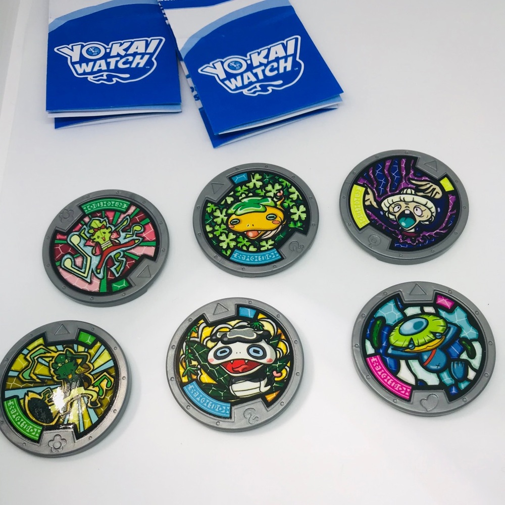 Yo-Kai Watch Licensed Official Medals Medallions Retro Vintage Collectible